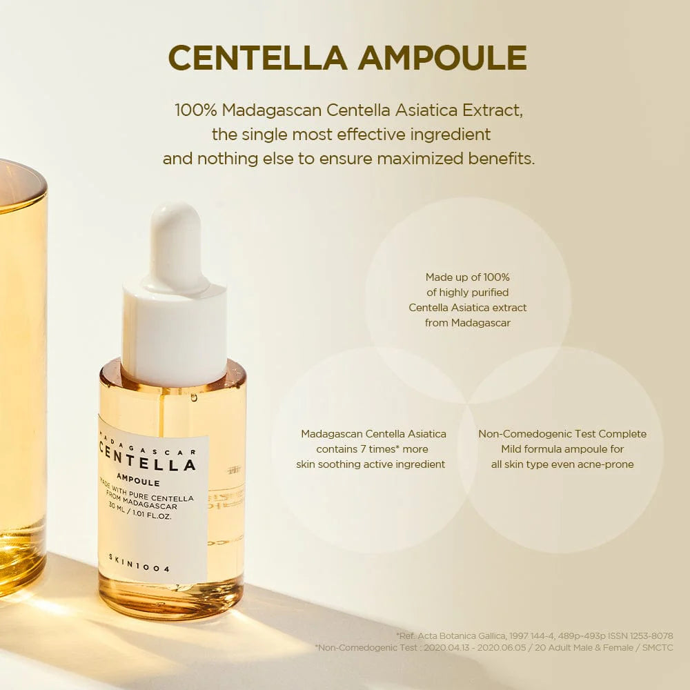 Madagascar Centella Ampoule Kit (mini ampoule 4 types)