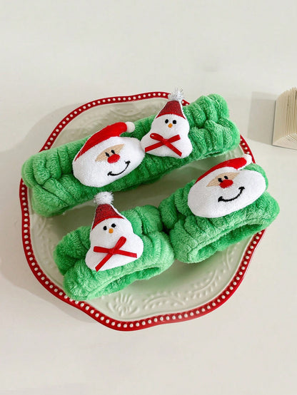 Christmas Theme Headband & Wristband
