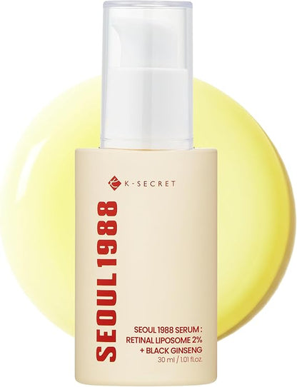 SEOUL 1988 Serum : Retinal Liposome 2% + Black Ginseng [30ml]