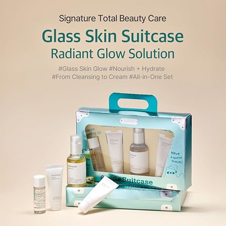 Glass Skin Suitcase [4 pcs]