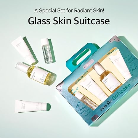 Glass Skin Suitcase [4 pcs]