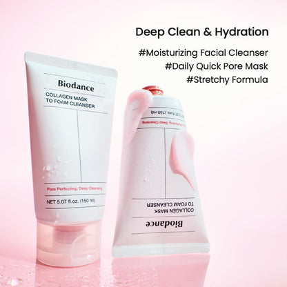 Collagen Mask To Foam Cleanser [150ml]