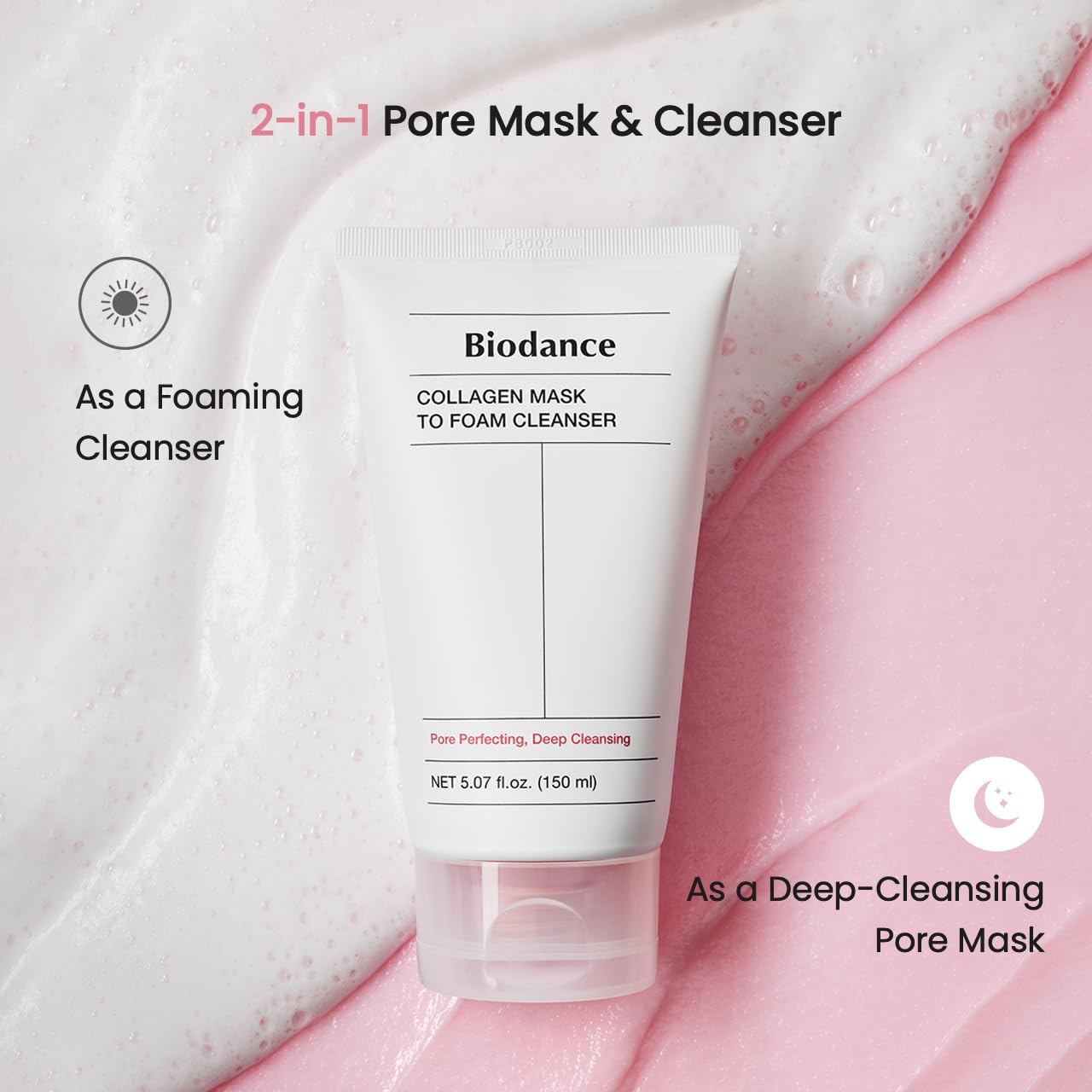 Collagen Mask To Foam Cleanser [150ml]