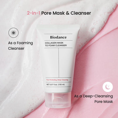 Collagen Mask To Foam Cleanser [150ml]