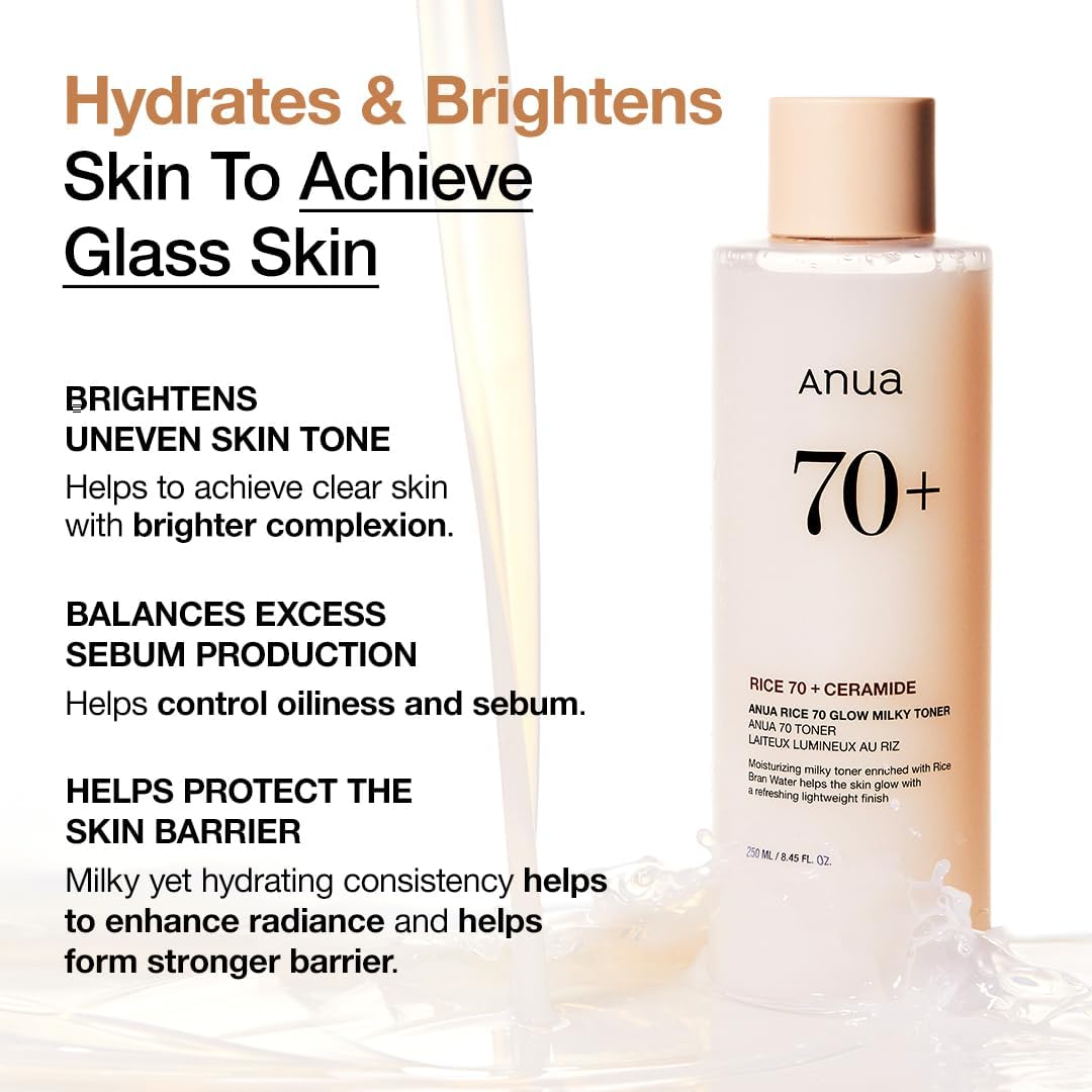 Rice 70 Glow Milky Toner [250ml]
