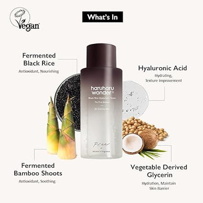 Black Rice Hyaluronic Toner Fragrance Free [150ml]