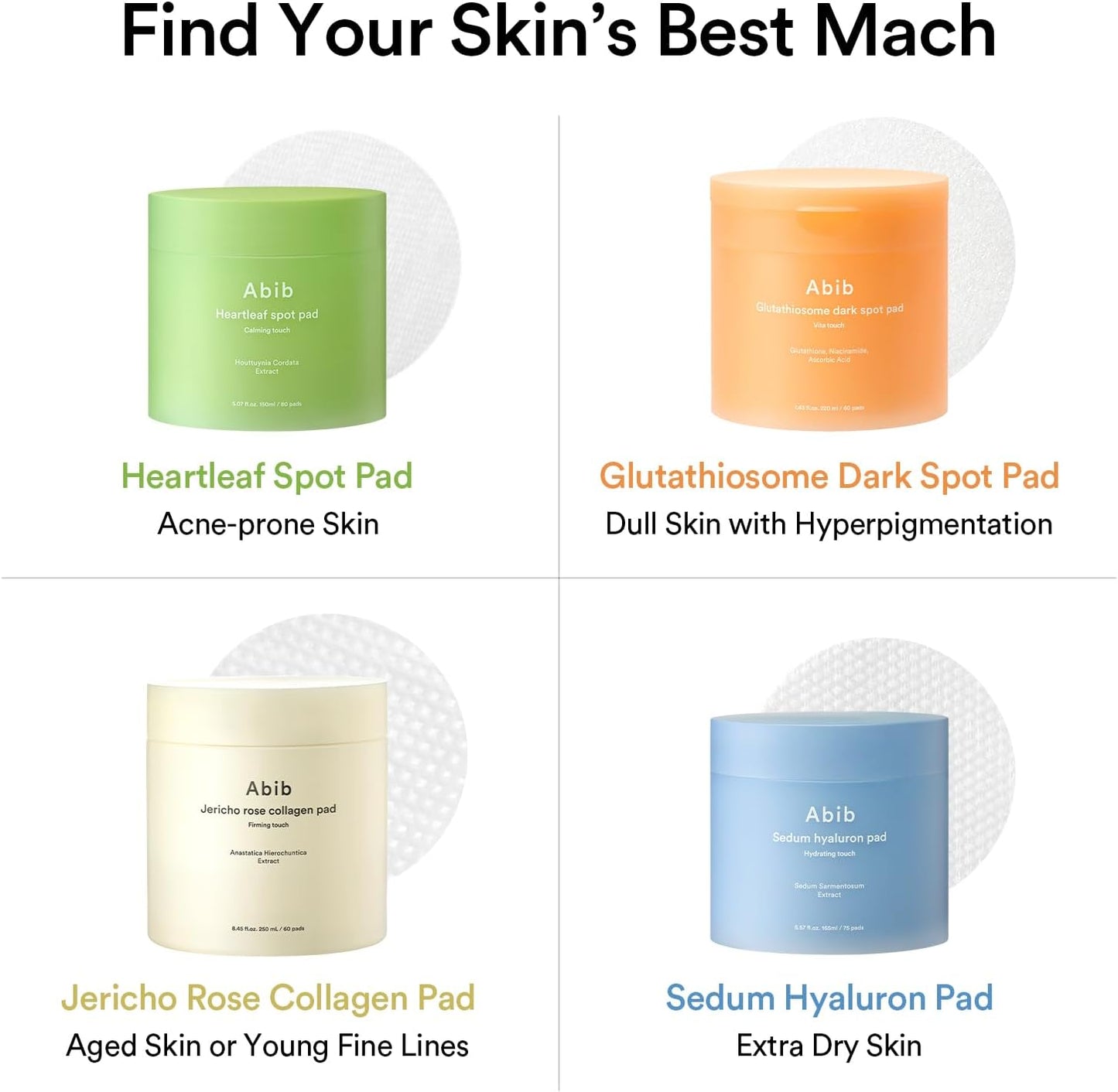 Heartleaf Spot Pad Calming Touch [80 pads]