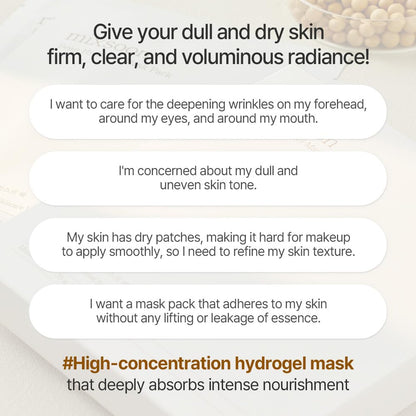 Bean Collagen Hydrogel Mask[1 sheet]