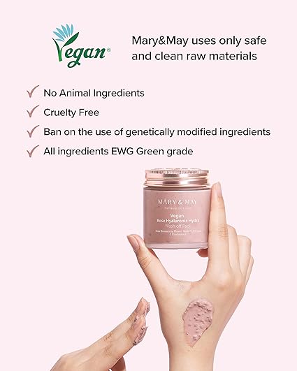 Rose Hyaluronic Hydra Wash Off Mask Pack [125g]