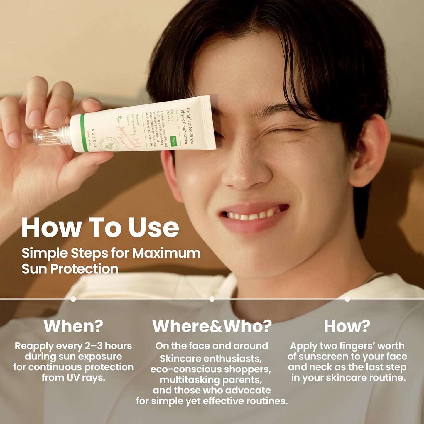 Complete No-Stress Physical Sunscreen [50ml]