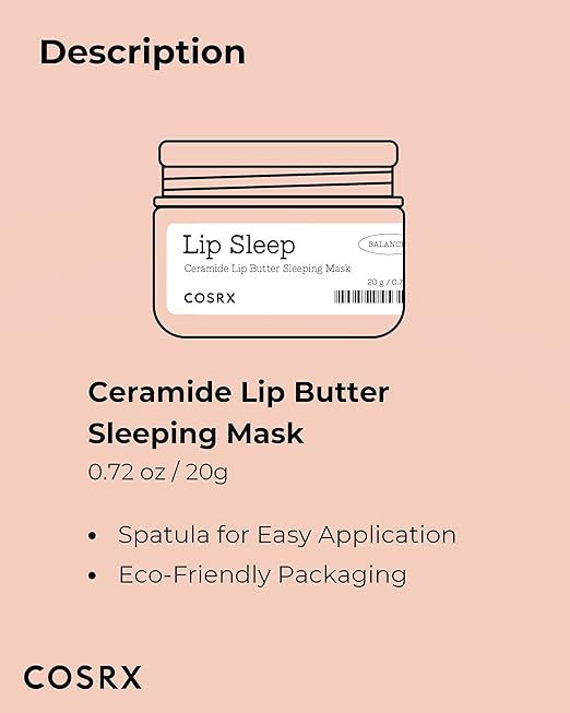 Ceramide Lip Butter Sleeping Mask [20g]