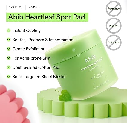 Heartleaf Spot Pad Calming Touch [80 pads]