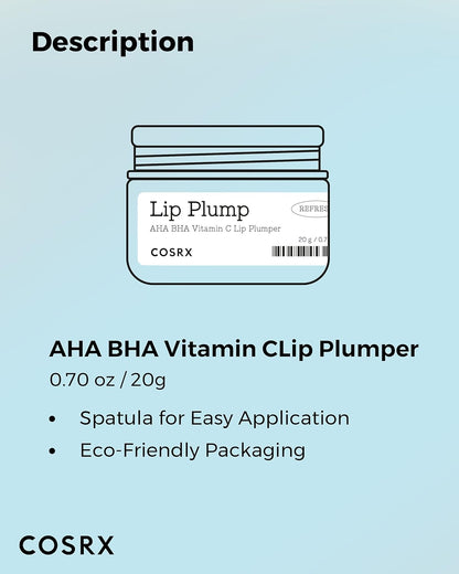 Refresh AHA BHA Vitamin C Lip Plumper [20g]