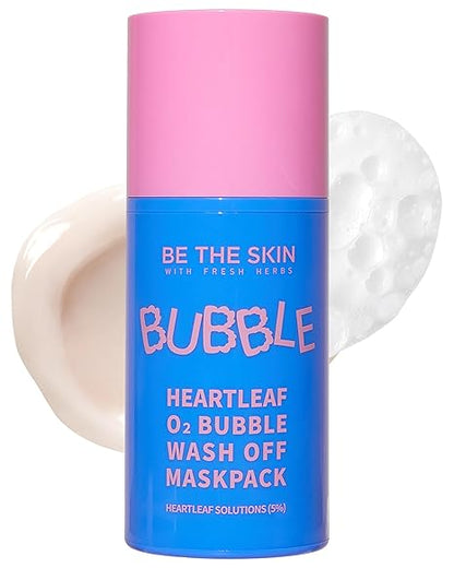 HEARTLEAF O2 BUBBLE WASH OFF MASKPACK 50g