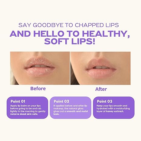 Blueberry Hydrating Honey Lip Balm [10ml]