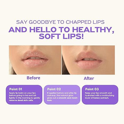 Blueberry Hydrating Honey Lip Balm [10ml]