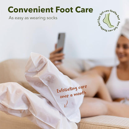 Shiny & Soft Foot Peeling Mask [1 pair]
