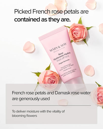 Rose Hyaluronic Hydra Wash Off Mask [30g]