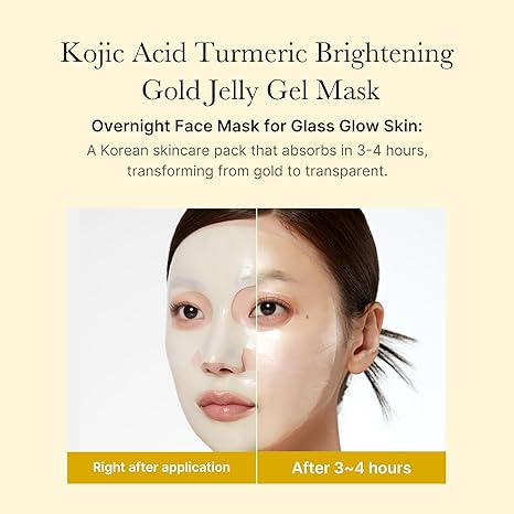 KOJIC ACID TURMERIC BRIGHTENING GEL MASK