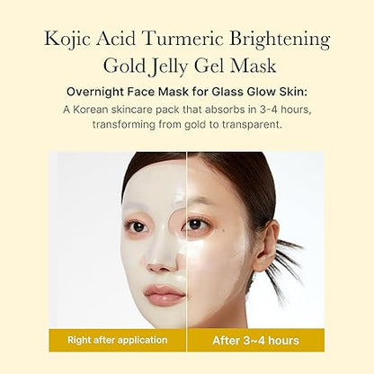 KOJIC ACID TURMERIC BRIGHTENING GEL MASK