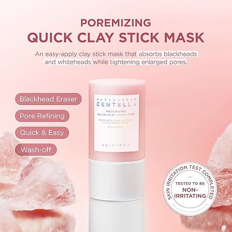 Madagascar Centella Poremizing Quick Clay Stick Mask [27g]