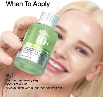 Azelaic Acid 10 Hyaluron Redness Soothing Serum [30ml]
