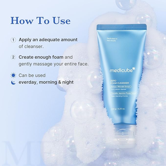 ZERO FOAM CLEANSER [120g]