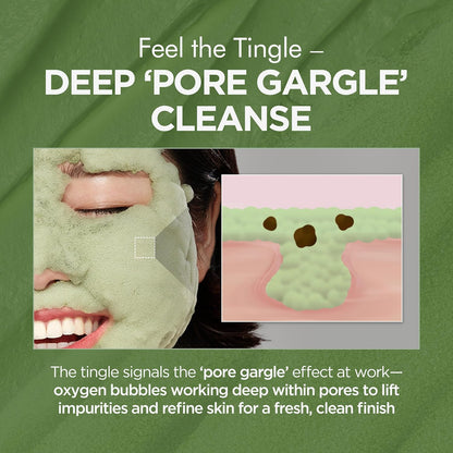 Holy Basil Bubble Deep Mask [90g]