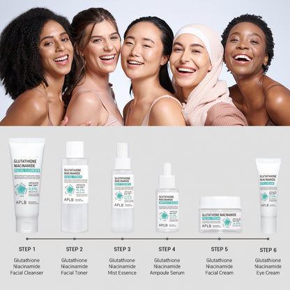 Glutathione Niacinamide Skin 4 Types Sachet [1 Set]