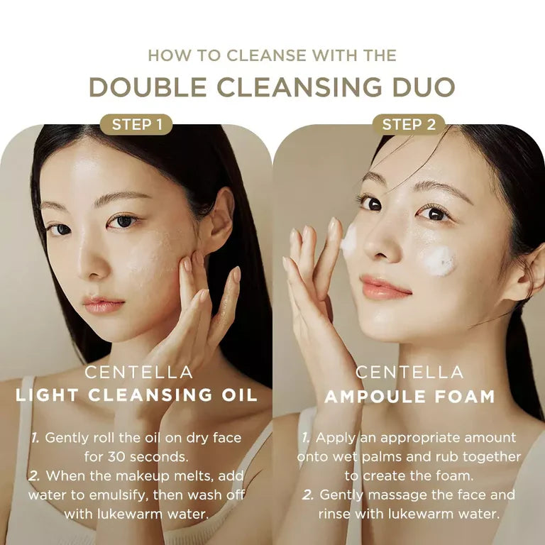 Madagascar Centella Double Cleansing Duo Set [2 pcs]