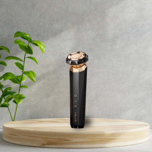 ANLAN 9-in-1 RF Facial Device with 18K Gold Head