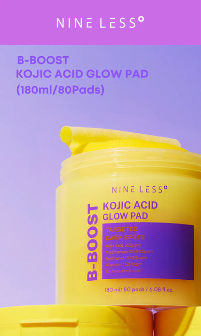 B-Boost Kojic Acid Glow Pad [80 pads]