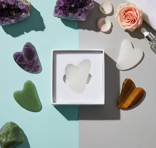 Amethyst Gua Sha Facial Tool