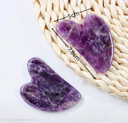 Amethyst Gua Sha Facial Tool