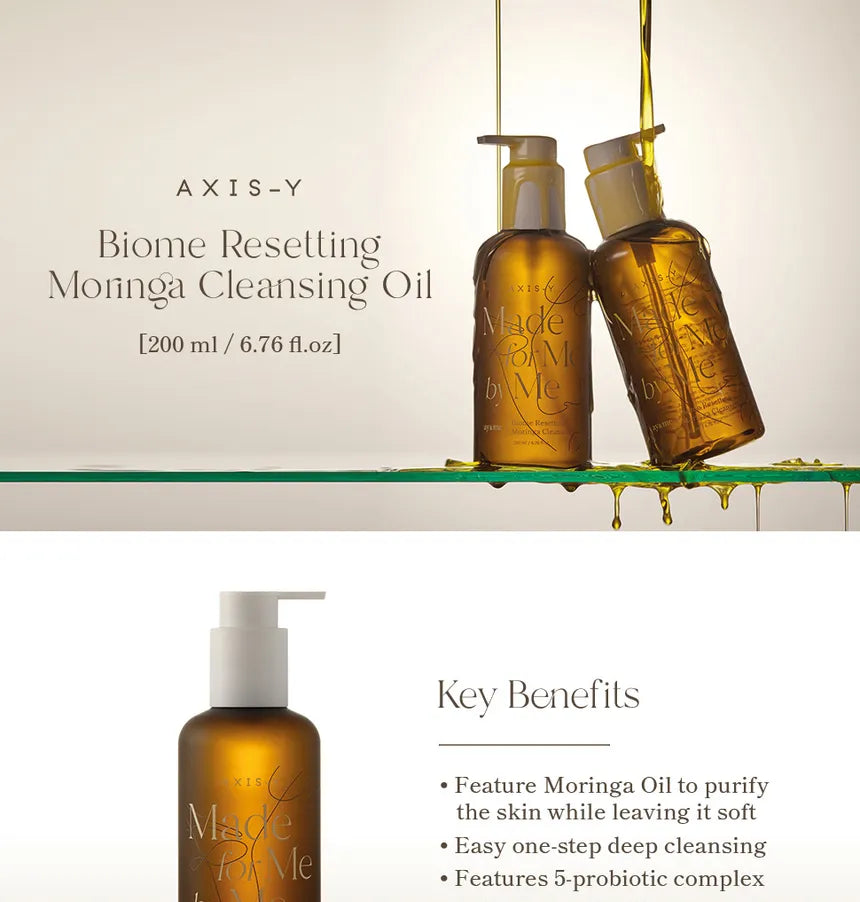 Biome Resetting Moringa Cleansing Oil 200ml