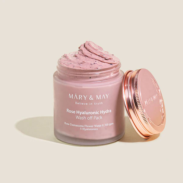 Rose Hyaluronic Hydra Wash Off Mask Pack [125g]
