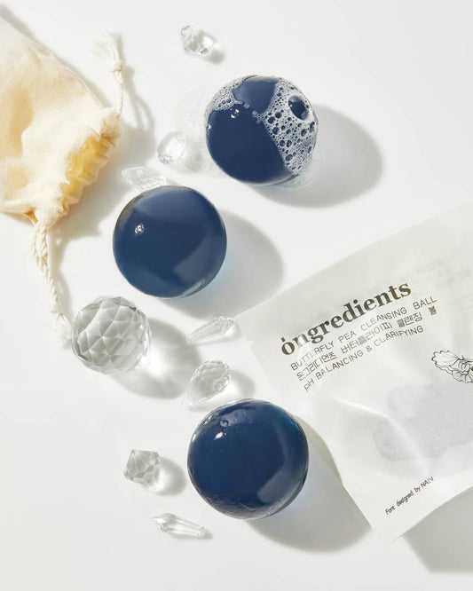 Butterfly Pea Cleansing Ball [110g × 1 pc]