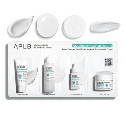 Glutathione Niacinamide Skin 4 Types Sachet [1 Set]