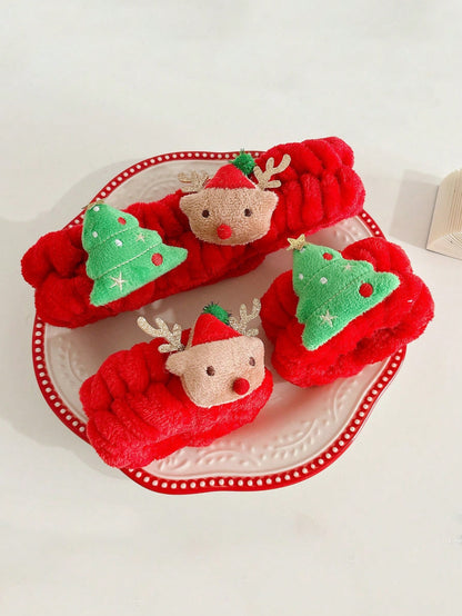 Christmas Theme Headband & Wristband