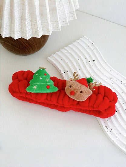 Christmas Theme Headband & Wristband