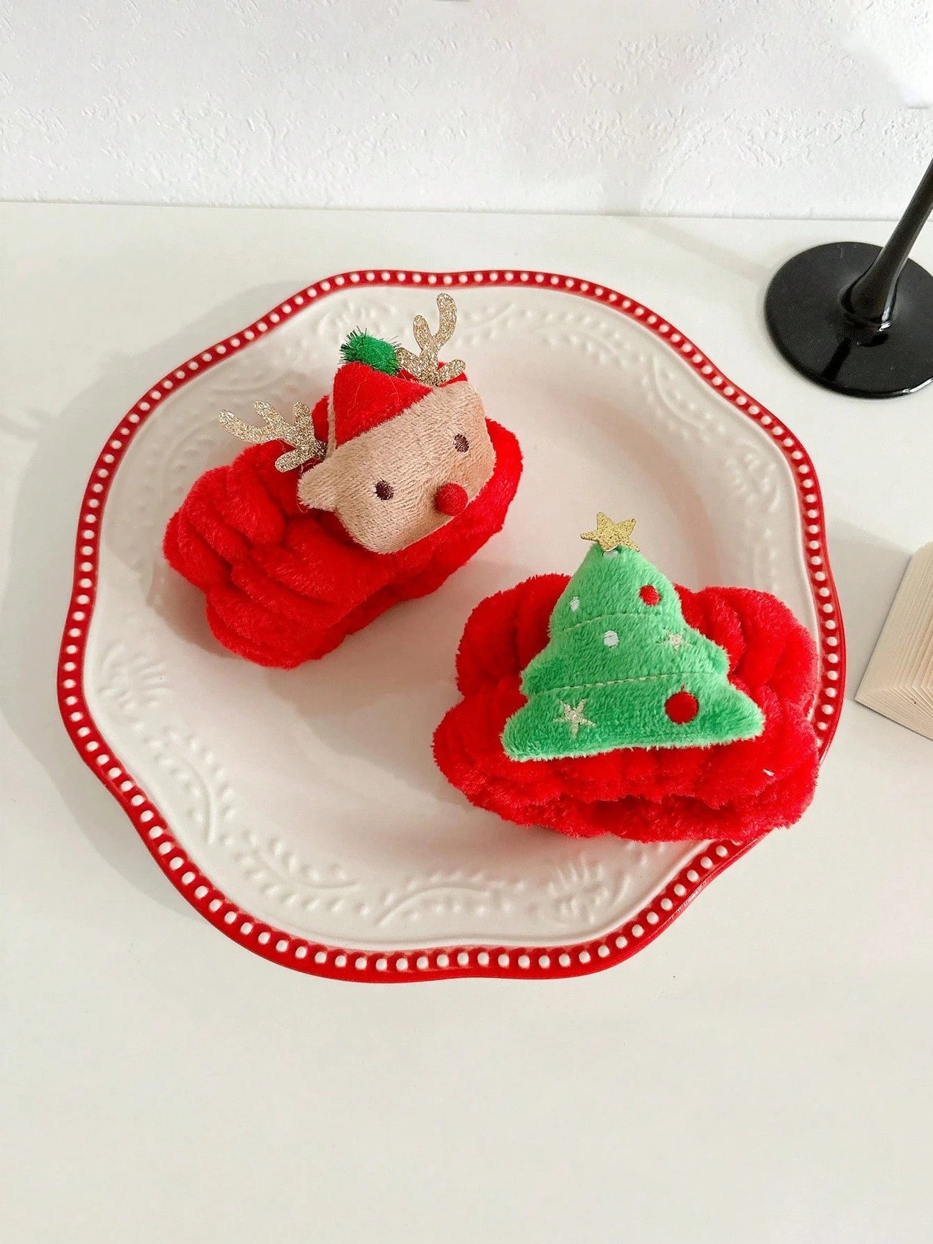 Christmas Theme Headband & Wristband