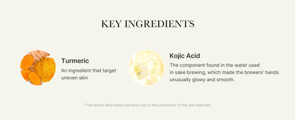 KOJIC ACID TURMERIC BRIGHTENING GEL MASK