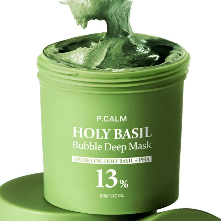 Holy Basil Bubble Deep Mask [90g]