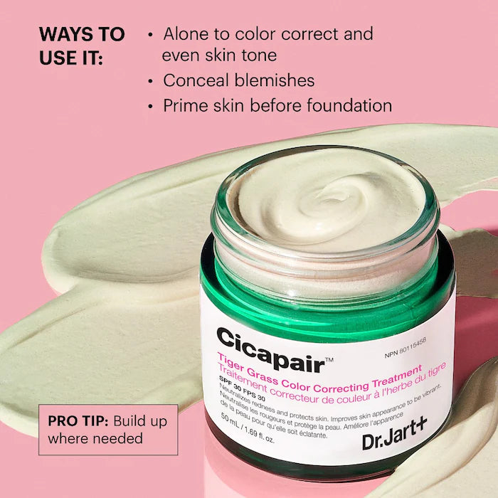Dr. Jart+	Cicapair Tiger Grass Color Correcting Treatment [50ml]